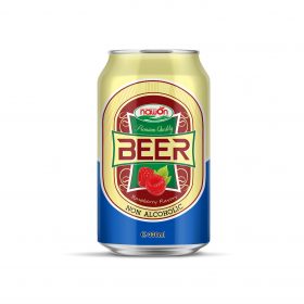 330ml Beer Non Alcoholic Raspberry Flavor