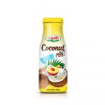 Coconut Milk with Peach Flavor 280ml (Packing: 24 Bottles/ Carton)