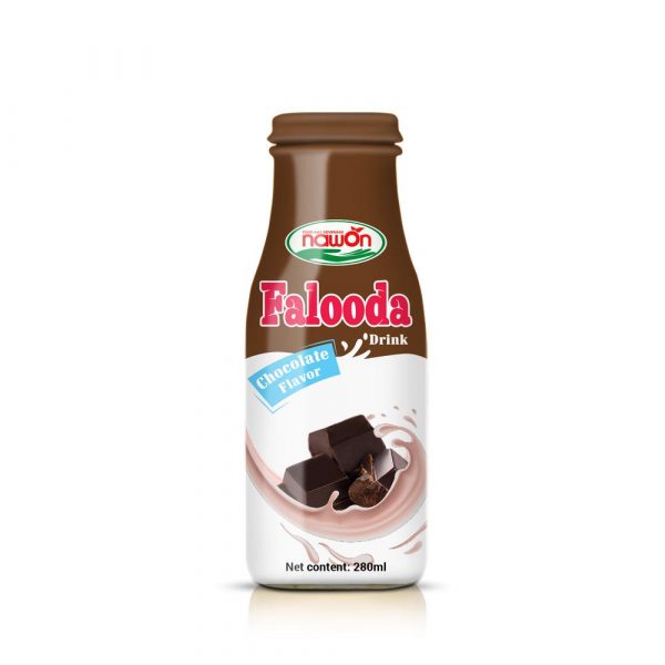 Falooda Drink with Chocolate Flavor 280ml (Packing: 24 Bottles/ Carton)