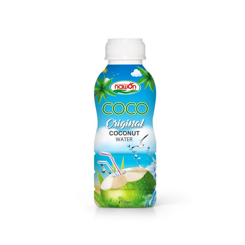 330ml Nawon coconut water drink with apple - NAWON Beverage Supplier ...