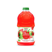 Can 2000ml 100 Watermelon Fruit Juice with Pulp Free