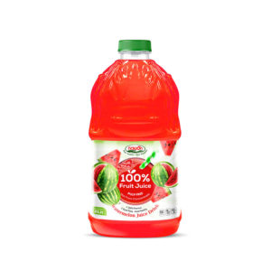 Can 2000ml 100 Watermelon Fruit Juice with Pulp Free