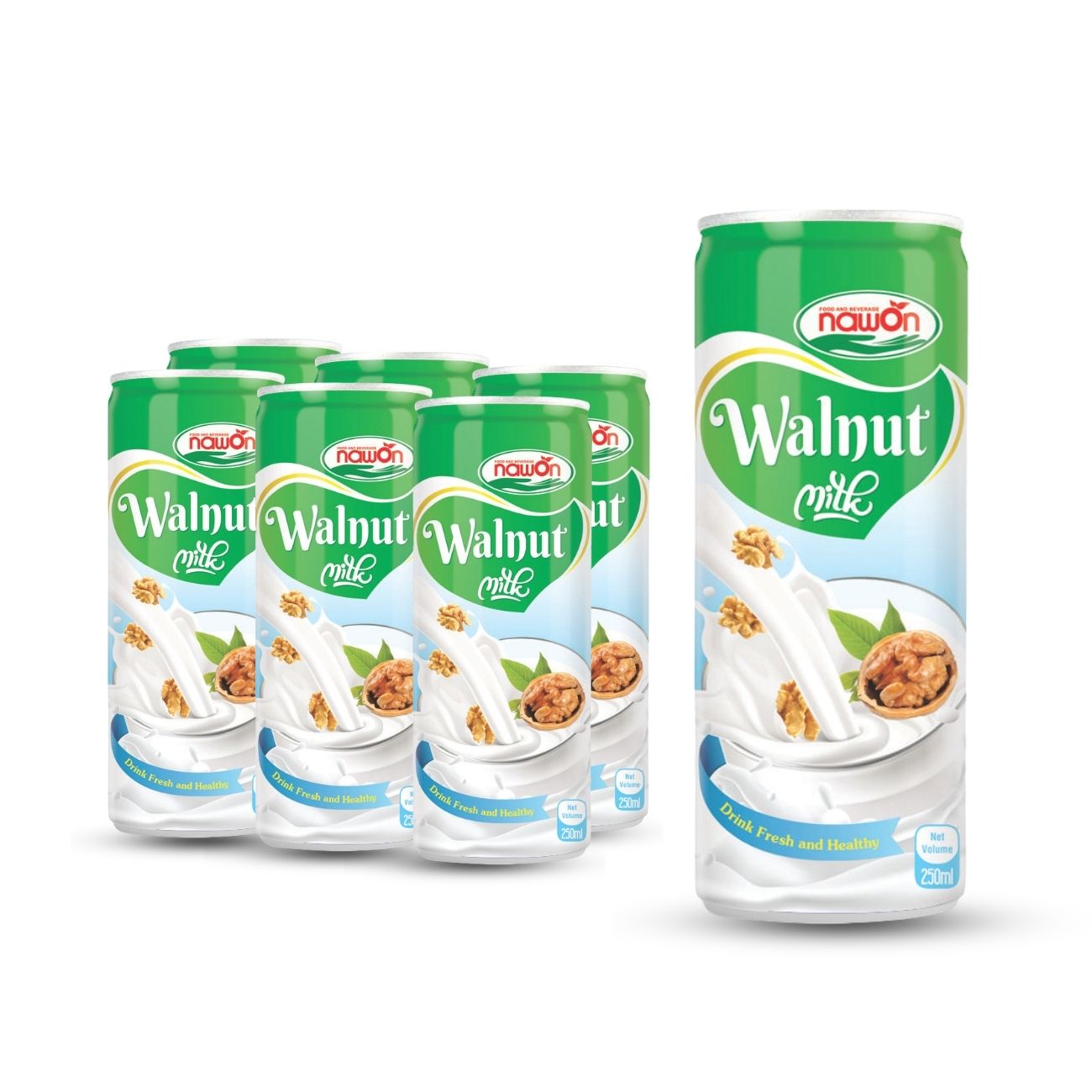 nutritious can 250 ml 8 46 fl oz fresh walnut milk made from quality nuts (1)