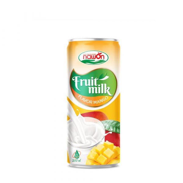 Fruit Milk with Mango Flavor 250ml (Packing: 24 Can/ Carton)