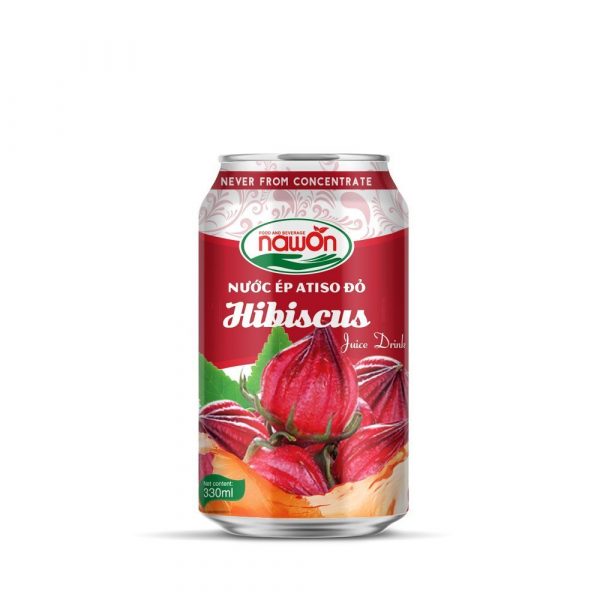 Hibiscus Juice Drink 330ml (Packing: 24 Can/ Carton)