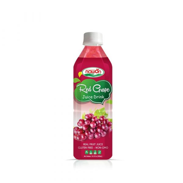 Red Grape Juice Drink 500ml (Packing: 24 Bottle/ Carton)