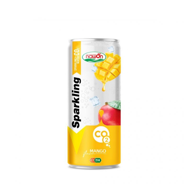 Sparkling Mango Flavor Drink 250ml (Packing: 24 Can/ Carton)