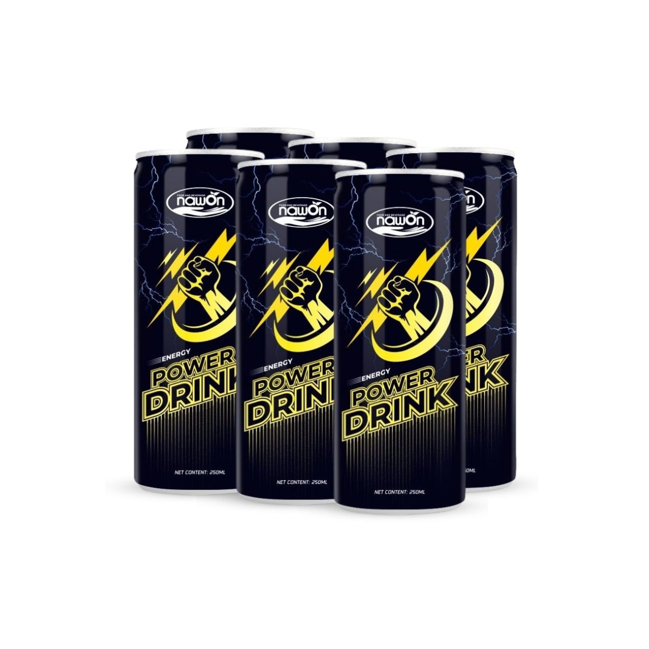 sleek can 250 ml 8 46 fl oz energy power drink with original flavor (2)
