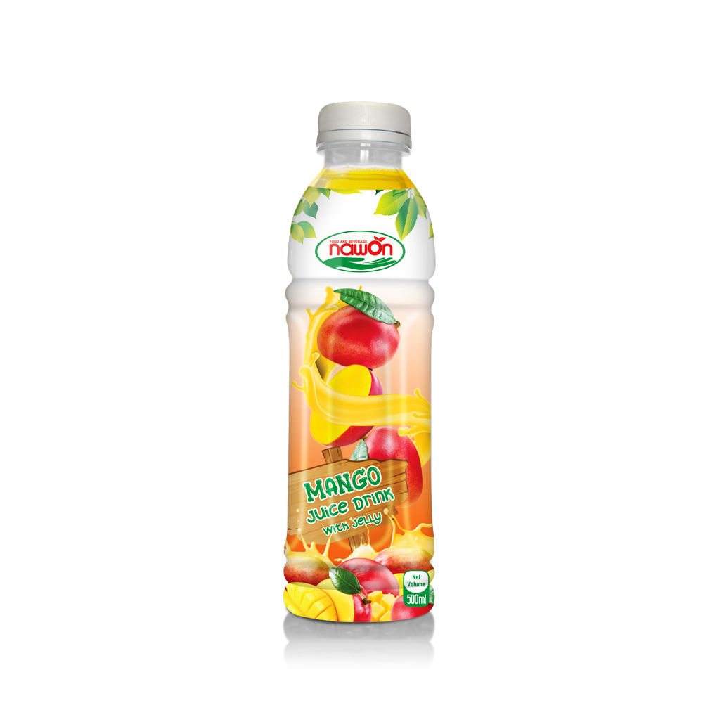 Mango Juice Drink With Jelly 500Ml (Packing: 24 Bottles/ Carton)