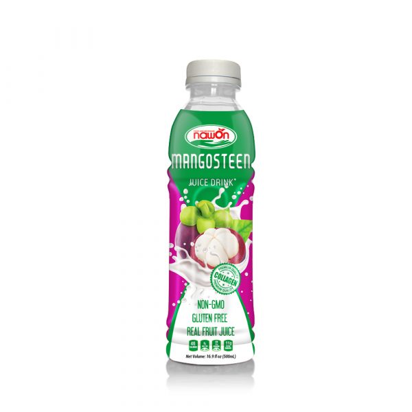 Mangosteen Juice Drink with Collagen 500ml (Packing: 24 Bottles/ Carton)