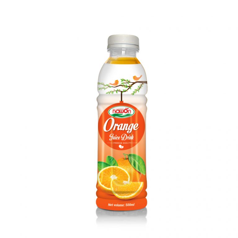 Orange Juice Drink 500ml (Packing: 24 Bottles/ Carton)