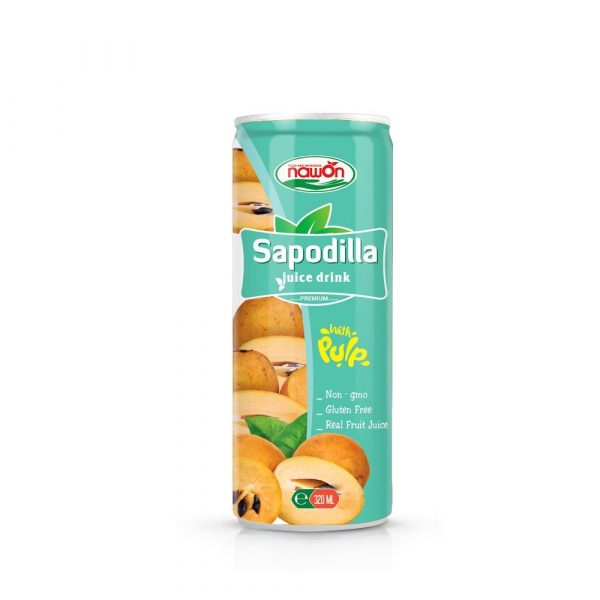Sapodilla Juice Drink 320ml (Packing: 24 Can/ Carton)