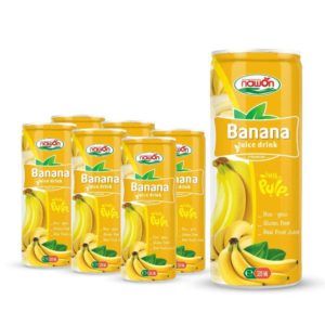banana juice drink 320ml can