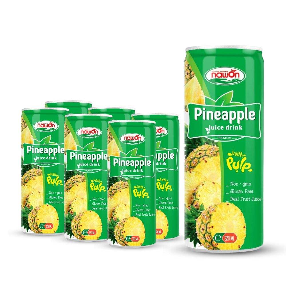 pineapple juice drink 320ml can