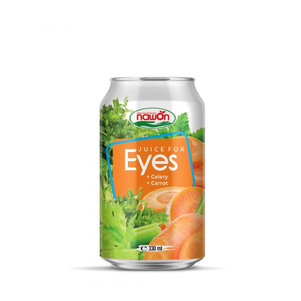 Celery + Carrot Juice Drink Eyes 330ml (Packing 24 Can Carton)