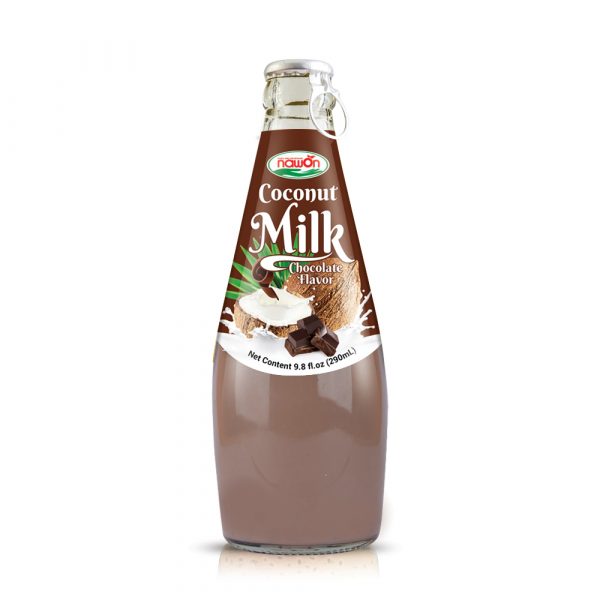 Coconut Milk with Chocolate Flavor Drink 290ml (Packing: 24 Bottles/ Carton)