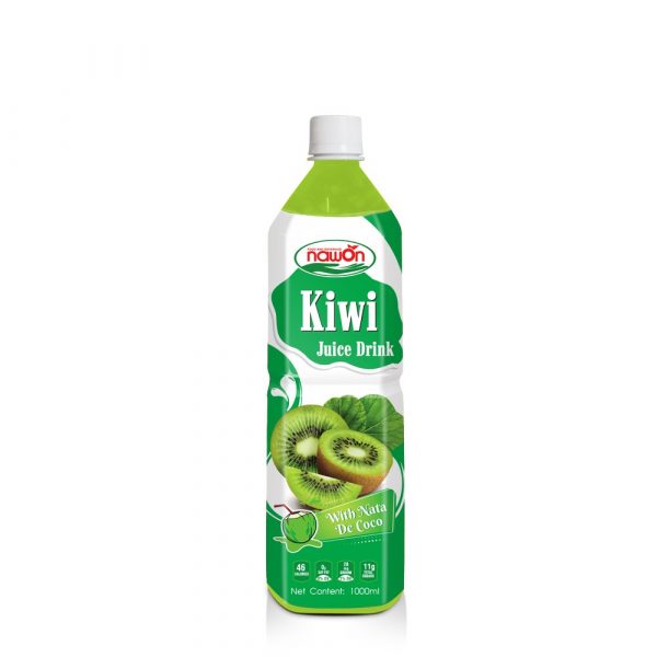 Kiwi Juice Drink with Nata de Coco 1000ml (Packing: 24 Bottles/ Carton)