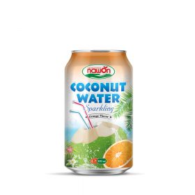 Coconut Water Sparkling Orange Flavor