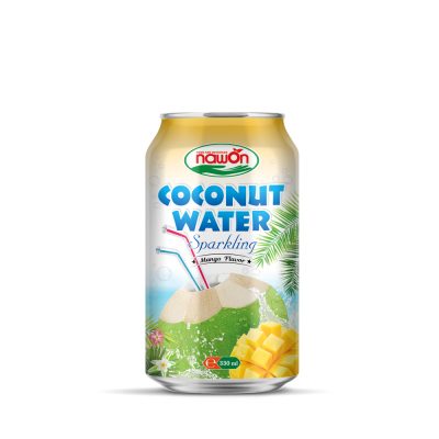 Coconut Water Sparkling Mango Flavor