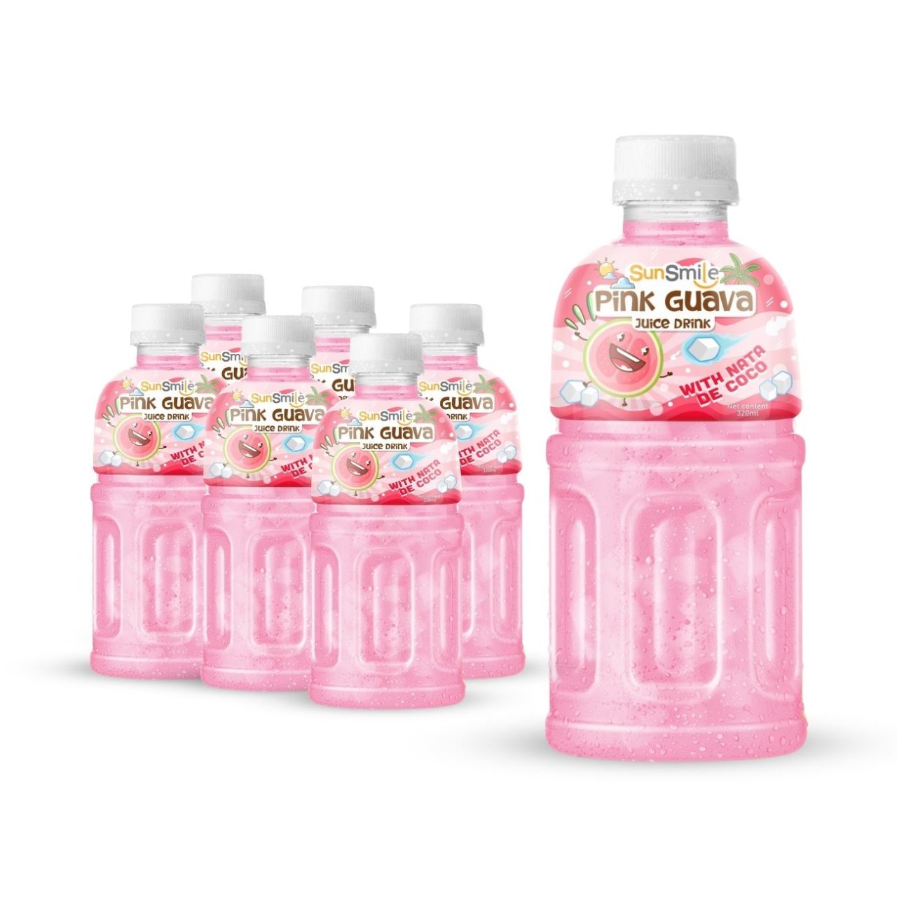 bottle 320ml 10 82 fl oz pink guva juice with nata de coco chewy jelly (1)