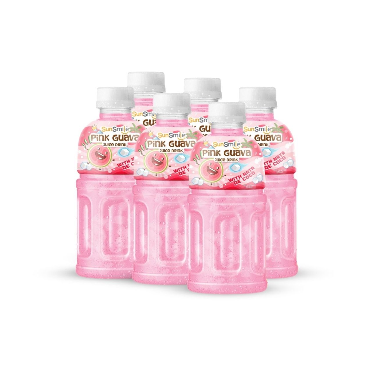 bottle 320ml 10 82 fl oz pink guva juice with nata de coco chewy jelly (2)