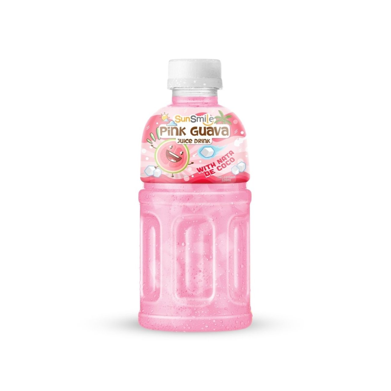 bottle 320ml 10 82 fl oz pink guva juice with nata de coco chewy jelly (3)