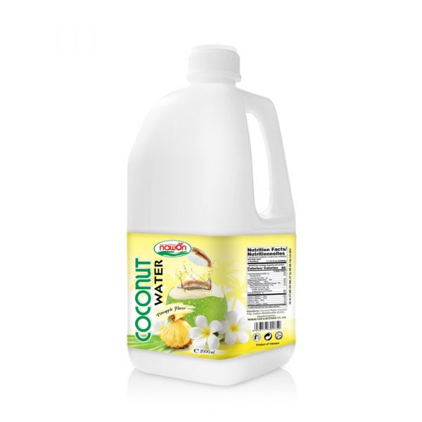 2000ml Coconut Water Pineapple Flavor