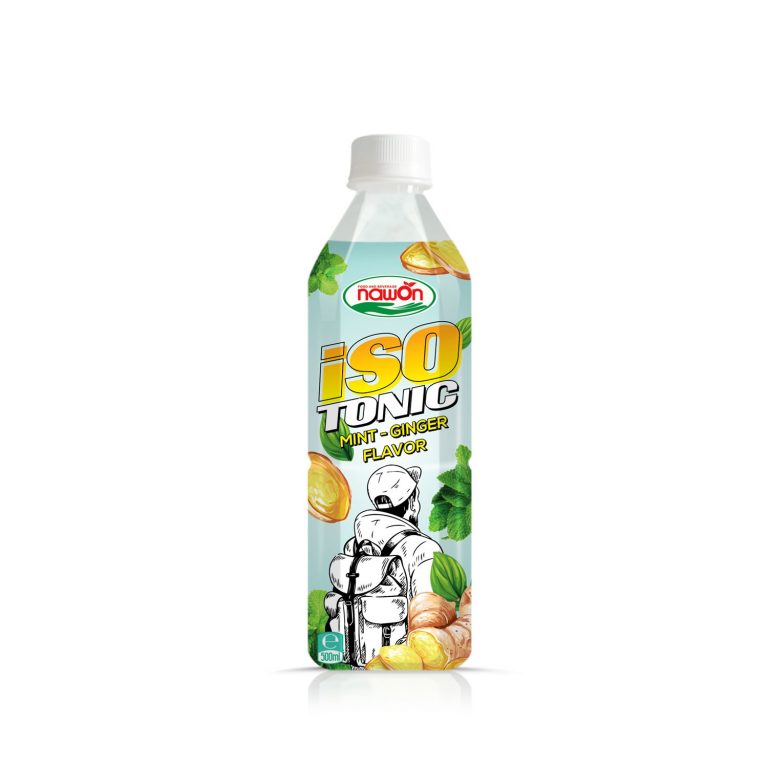 500ml Isotonic ginger mint flavor