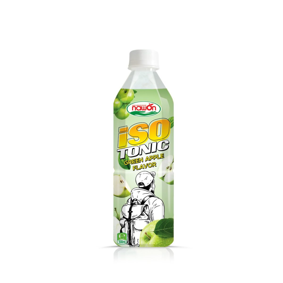 500ml Isotonic Green Apple Flavor