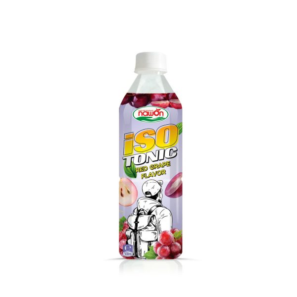 500ml Isotonic red grape flavor