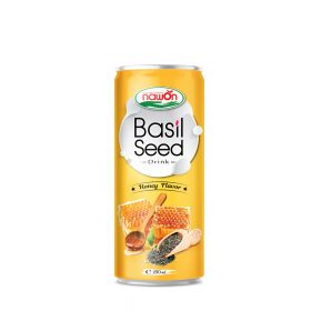 Basil Seed Drink with Honey Flavor