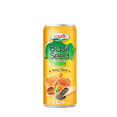 Basil Seed Drink with Honey Flavor