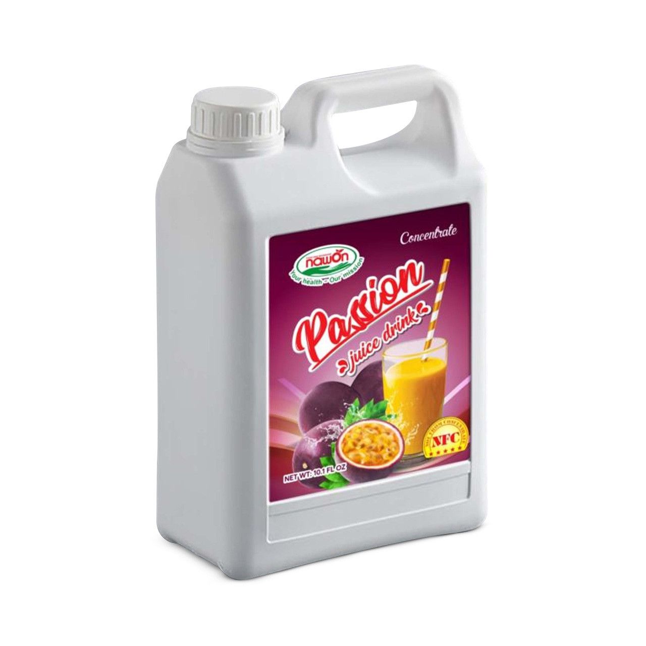 Can 2l nawon fruit juice concentrate passionfruit