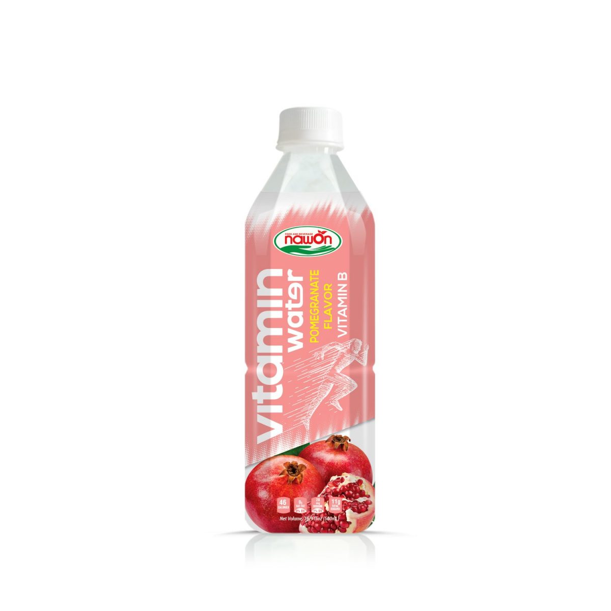 Vitamin Water Pomegranate Flavor Vitamin B