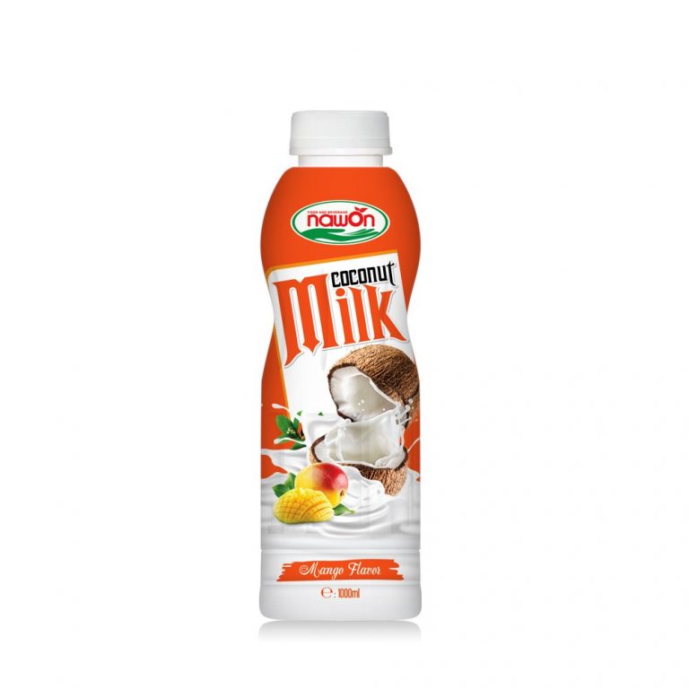 1 L Coconut milk mango flavor
