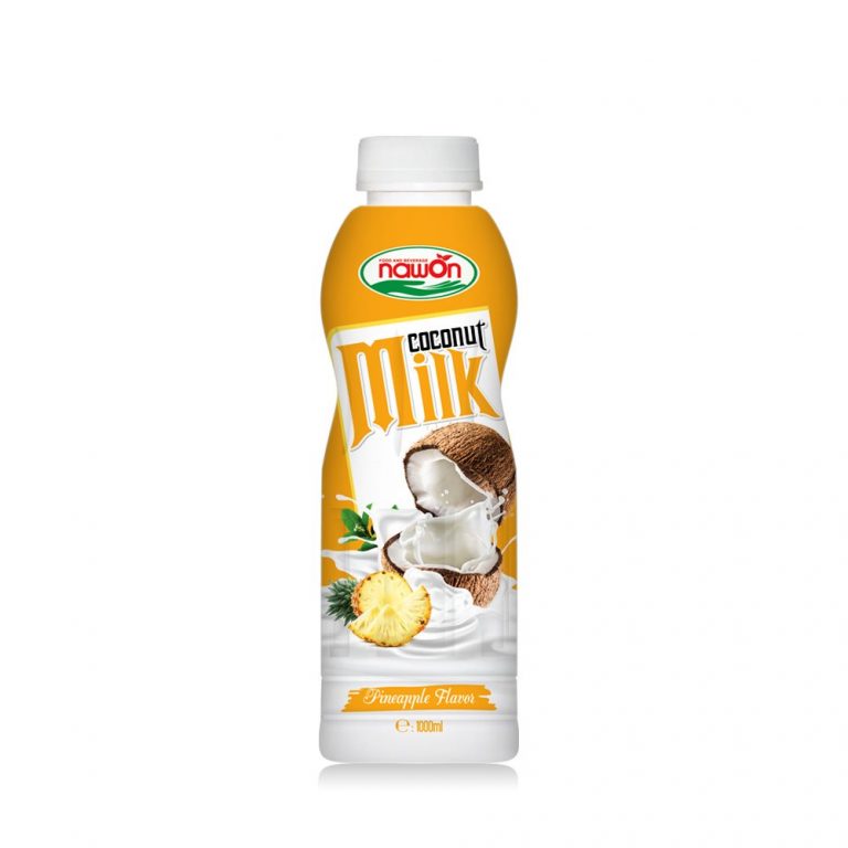 1 L Coconut milk pineapple flavor