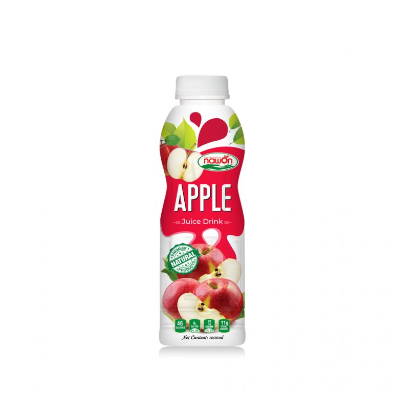 1000ml Apple Juice Drink PP Bottle Natural Products
