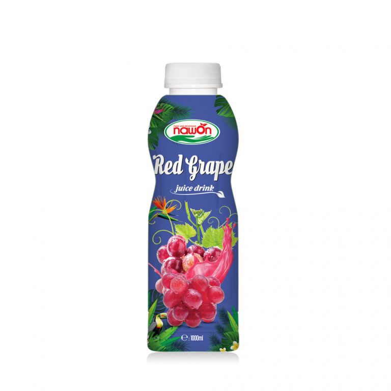 1000ml Red grape Juice Drink PP Bottle Natural Products