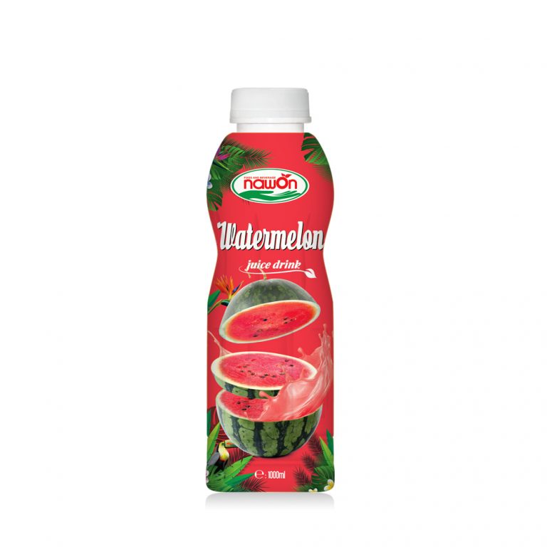 1000ml Watermelon Juice Drink PP Bottle Natural Products