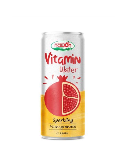 250ml Vitamin water sparkling pomegranate
