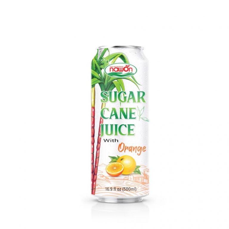 500ml Sugar cane juice with orange
