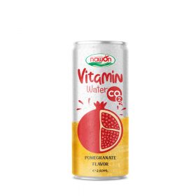 Vitamin Sparkling Water With Pomegranate Juice