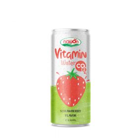 250Ml Vitamin Water With CO2 And Strawberry Flavor