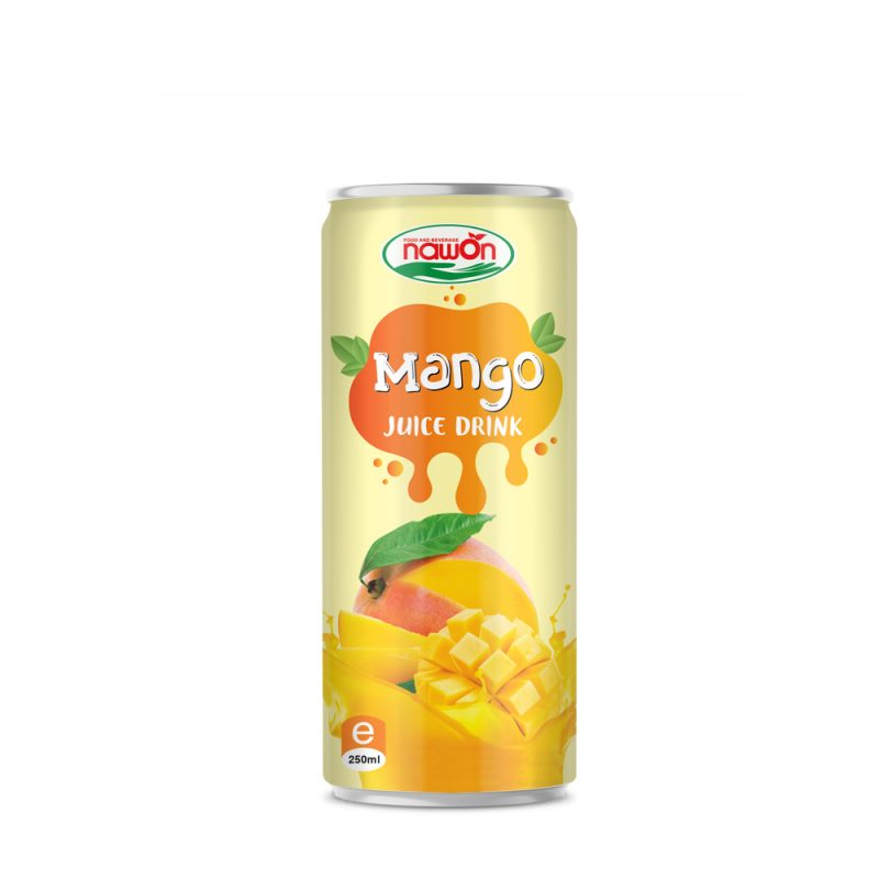 Nawon Mango Juice Drink 250ml Packing 24 Cans Carton Nawon Food And Beverage 1094