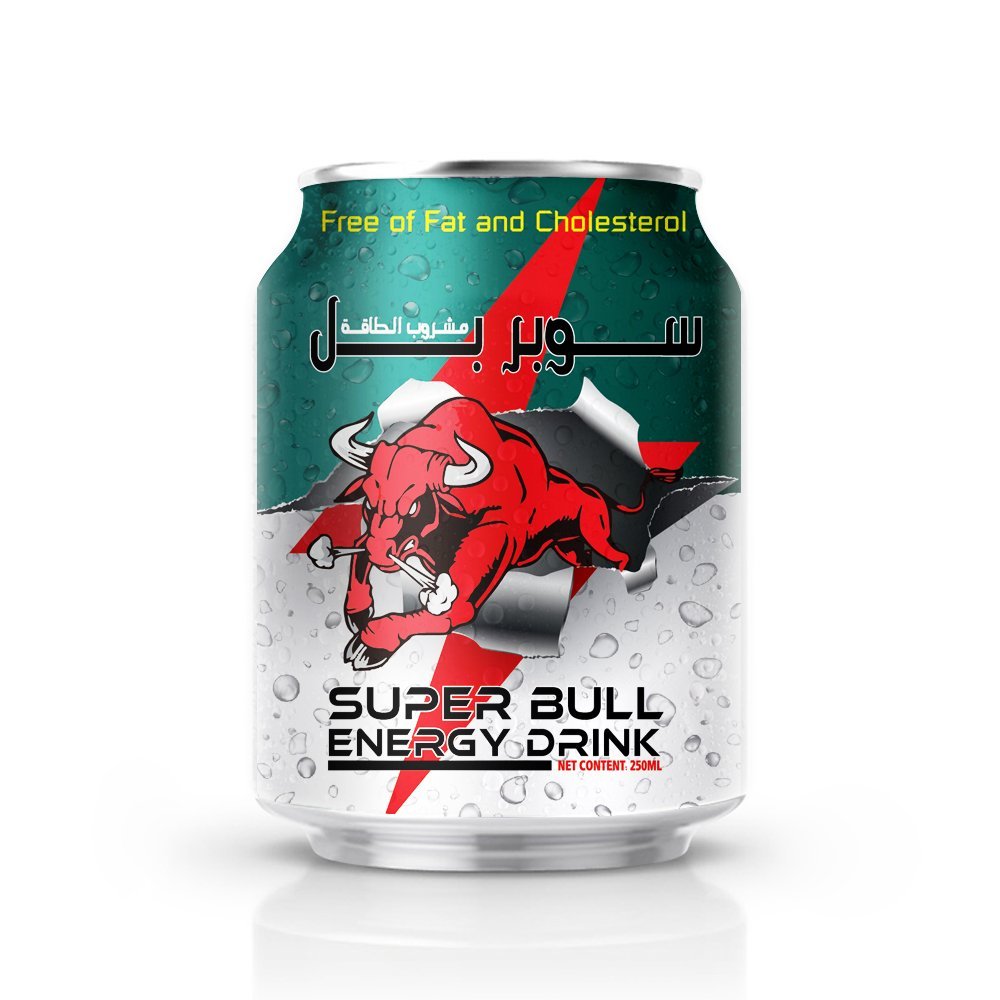 Super Bull Energy Drink Net Content Low 250ml 24 Cans Carton Nawon Beverage Supplier