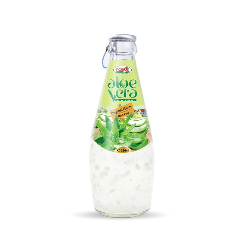 Aloe vera drink original flavor with pulp 290ml