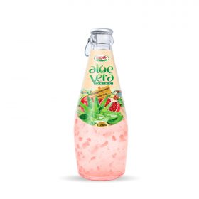 Aloe Vera Drink Pomegranate Flavor with Pulp 290ml