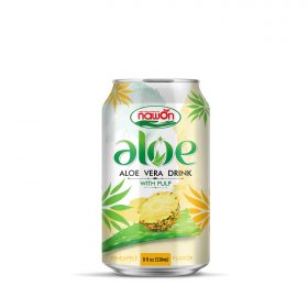 Aloe Vera Drink with Pulp Pineapple Flavor