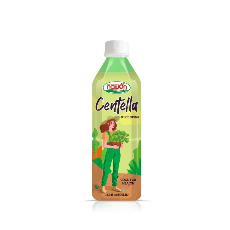 Centella juice drink good for health 500ml PET bottle