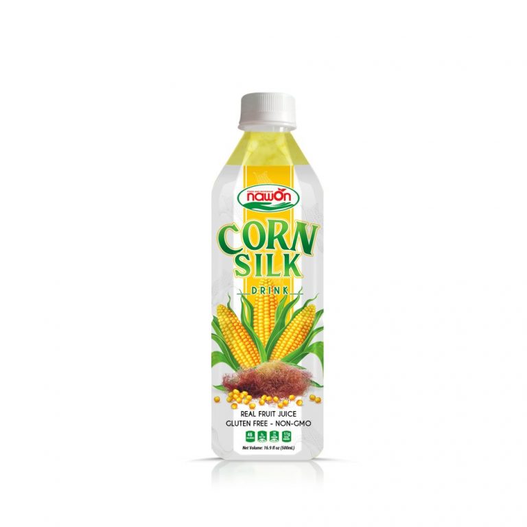 Corn silk drink 330ml real fruit juice gluten free non gmo PET bottle